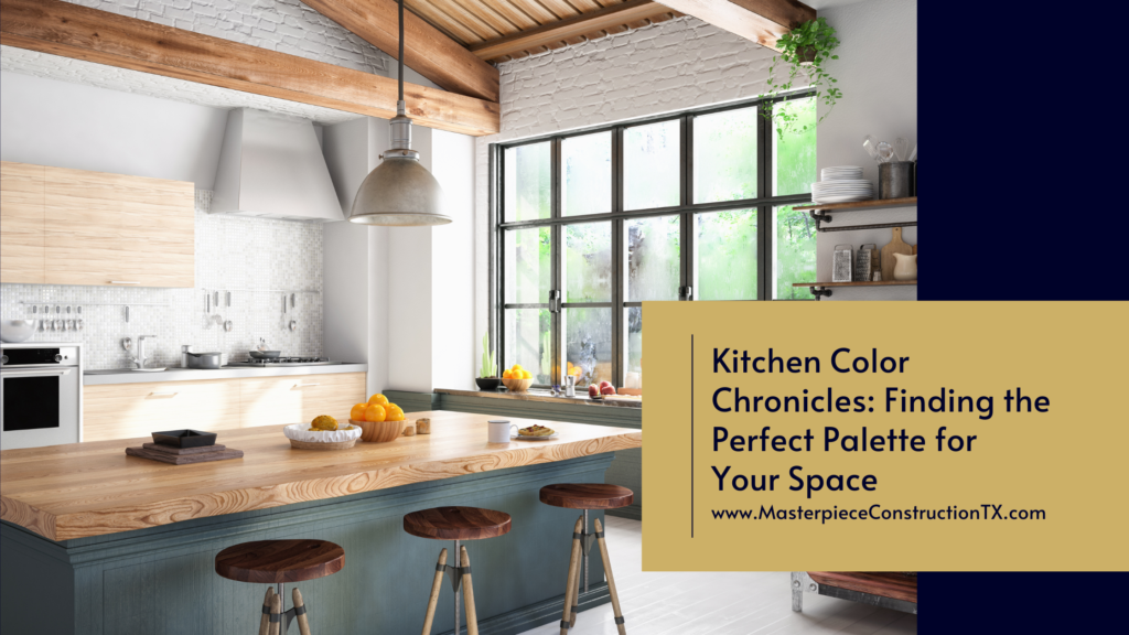 Kitchen Color Chronicles: Finding the Perfect Palette for Your Space